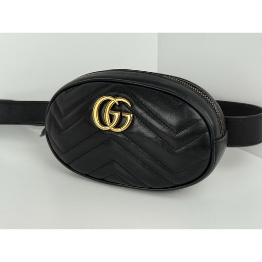Gucci Marmont Double G Women's Belt Bag
