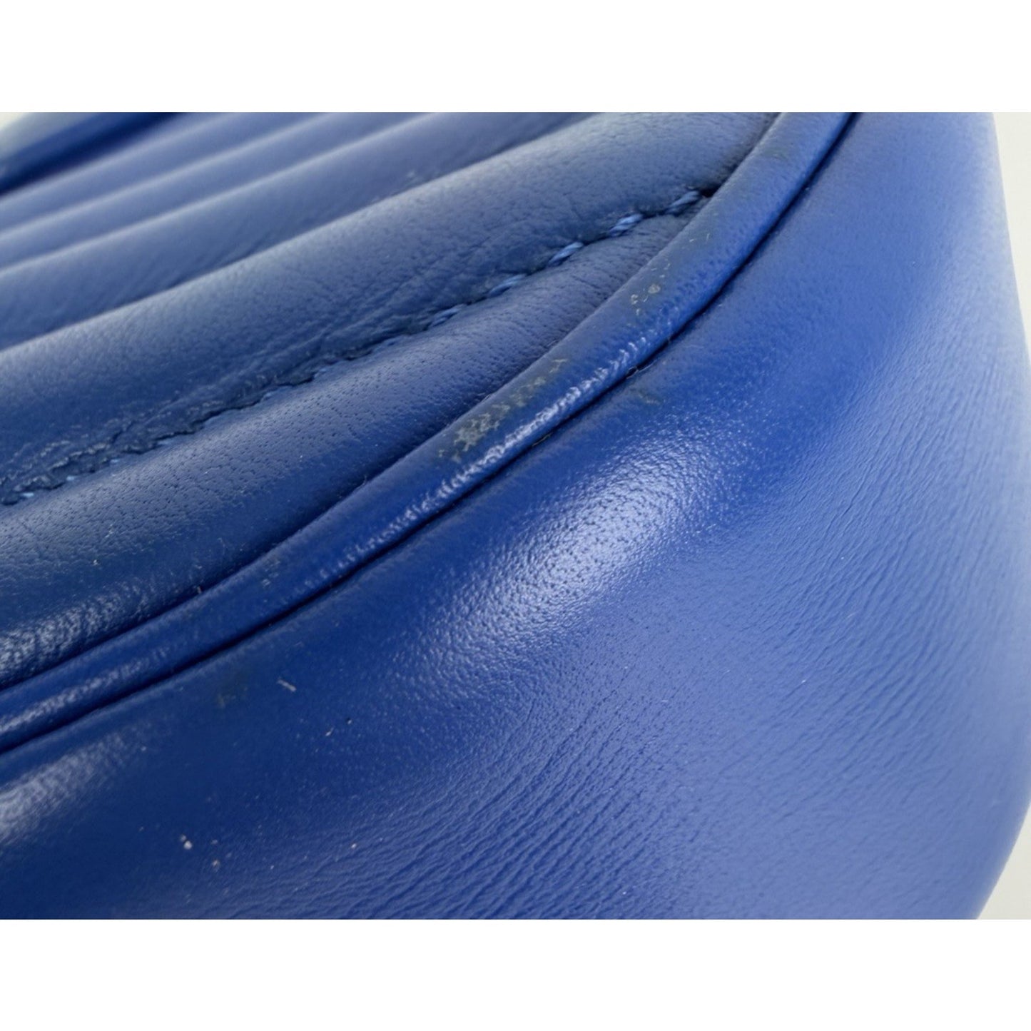 Louis Vuitton New Wave Chain Bag PM Blue Neon Colorful "Vuitton" 2019 F1
