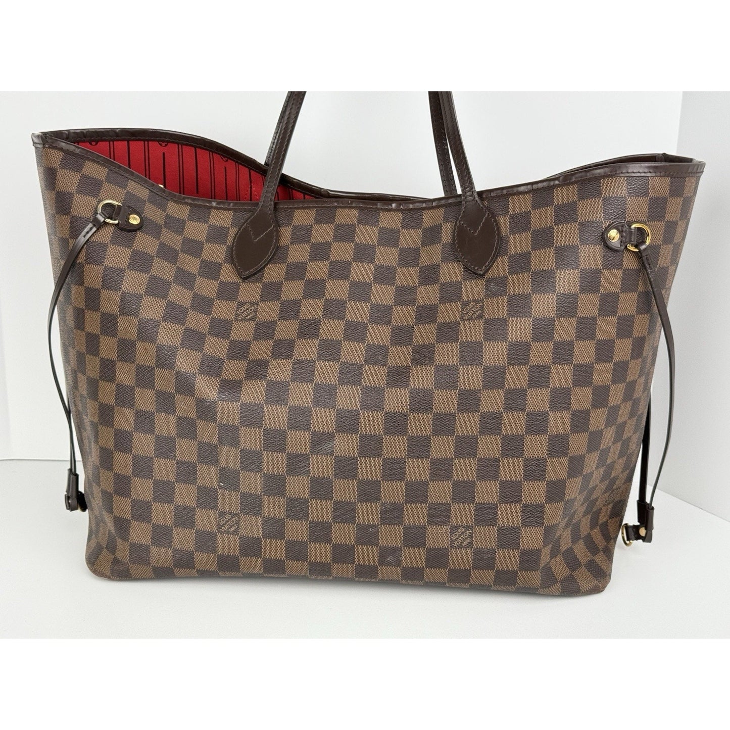 LOUIS VUITTON Neverfull Monogram Canvas Tote Shoulder Bag