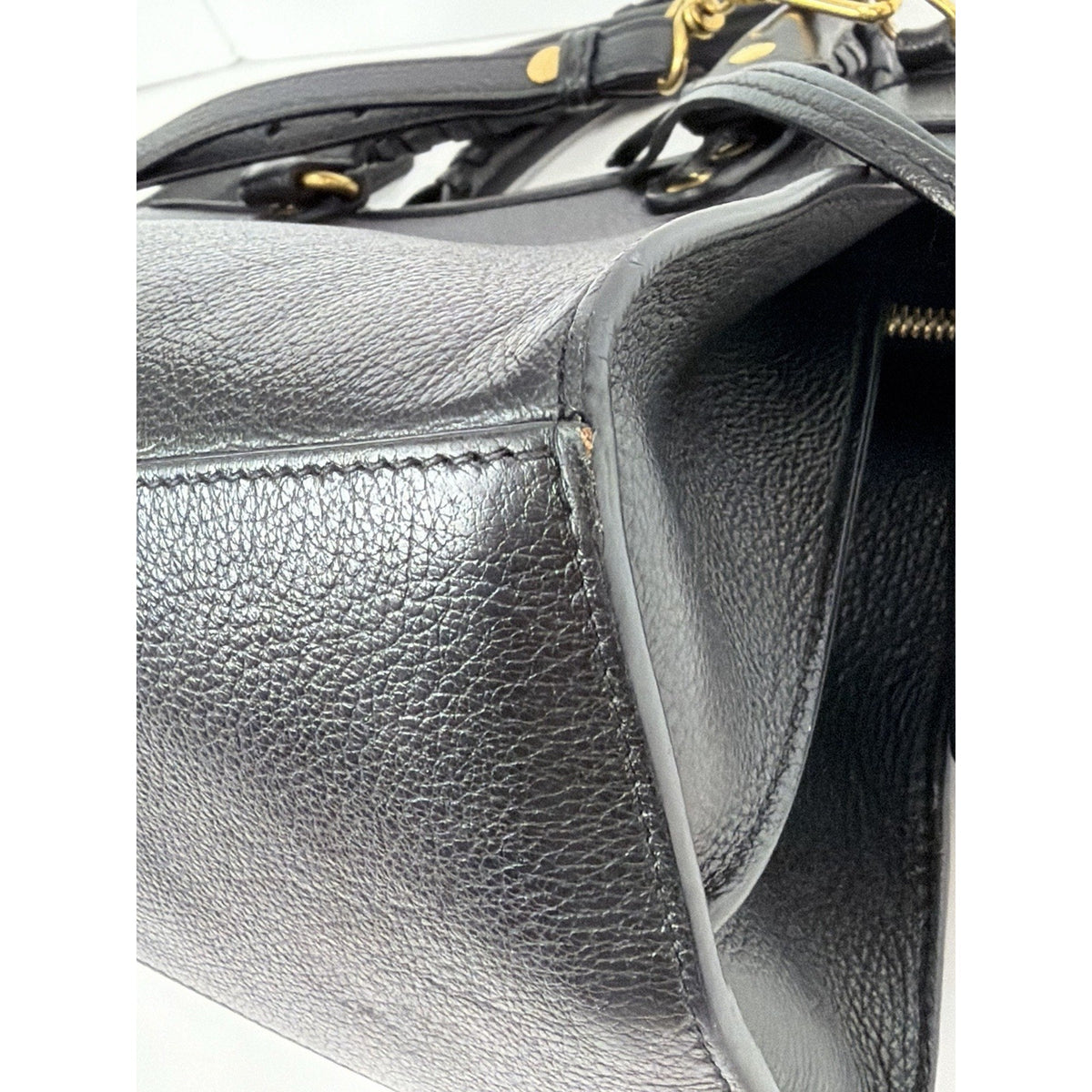 Balenciaga Neo Classic City Bag Small in Black Grained Calfskin Leather S-05