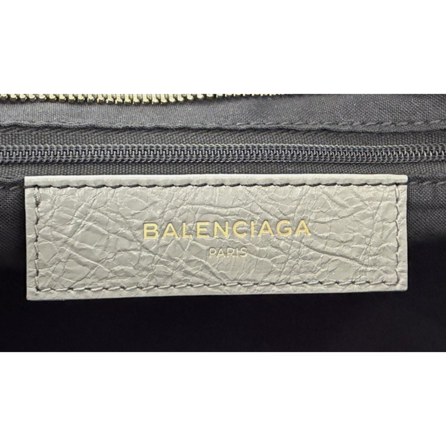 Balenciaga Agneau Lambskin Giant 12 Part Time Shoulder Bag in Gray B5