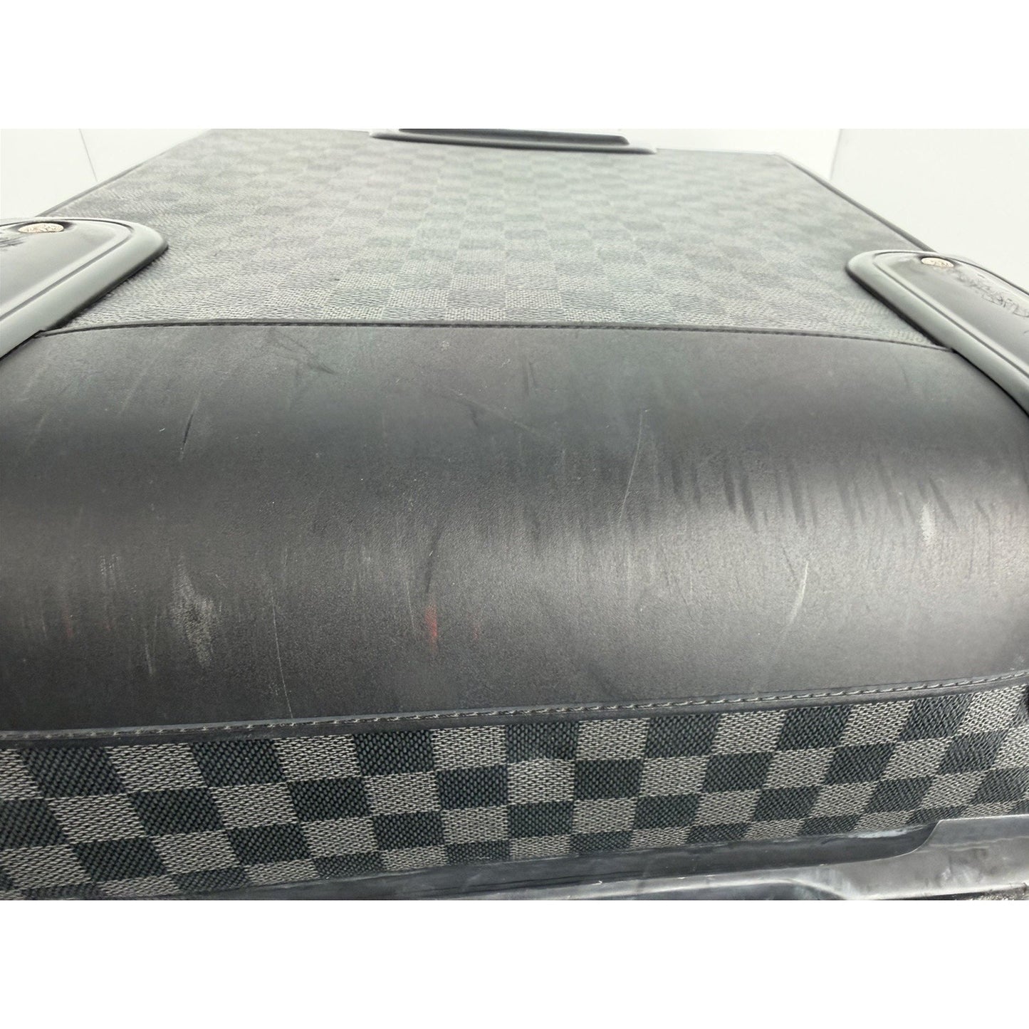 Louis Vuitton Pegase Carry-On Suitcase 55 in Damier Graphite Coated Canvas