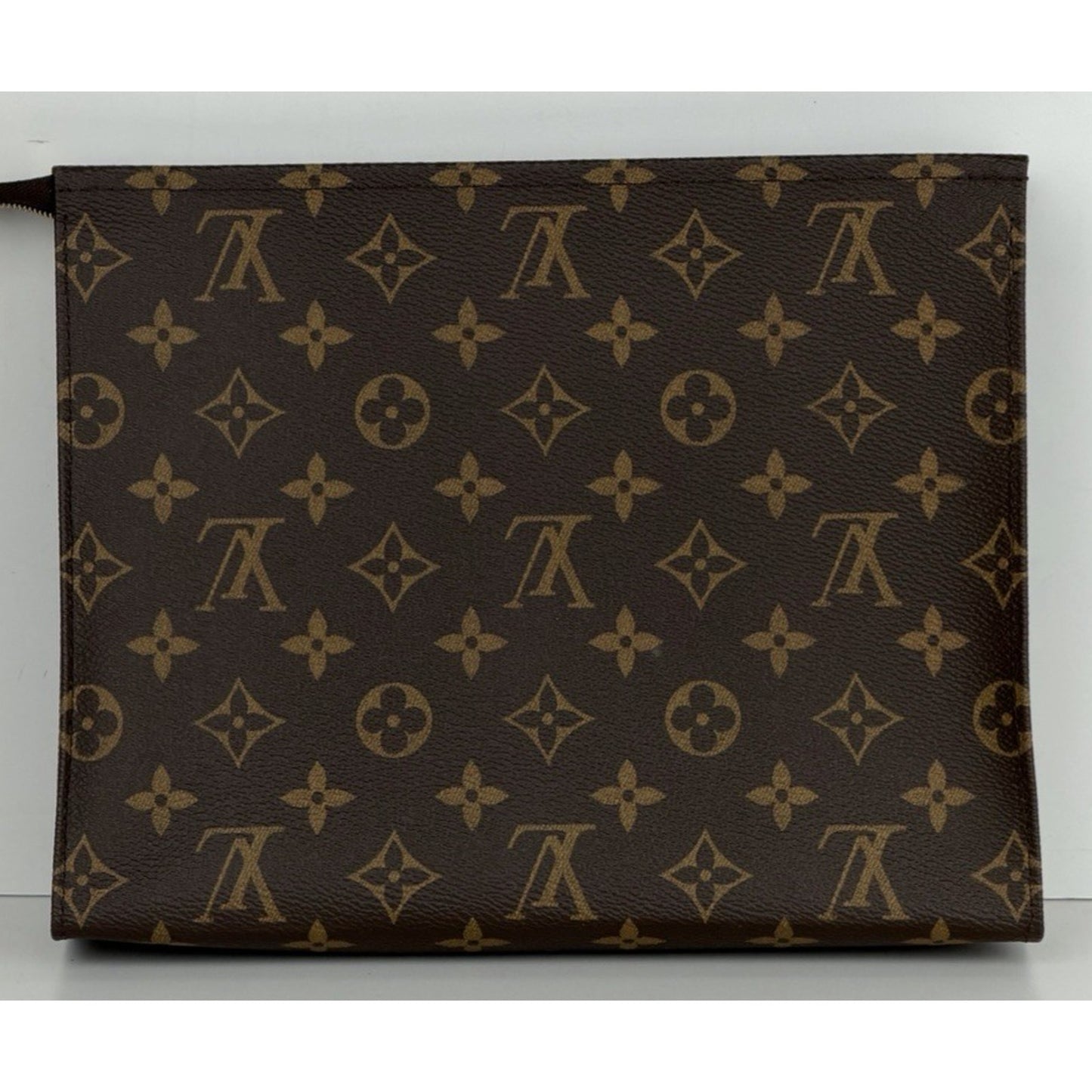 Louis Vuitton Toiletry Pouch Bag 26 in Brown Monogram Coated Canvas NFC S