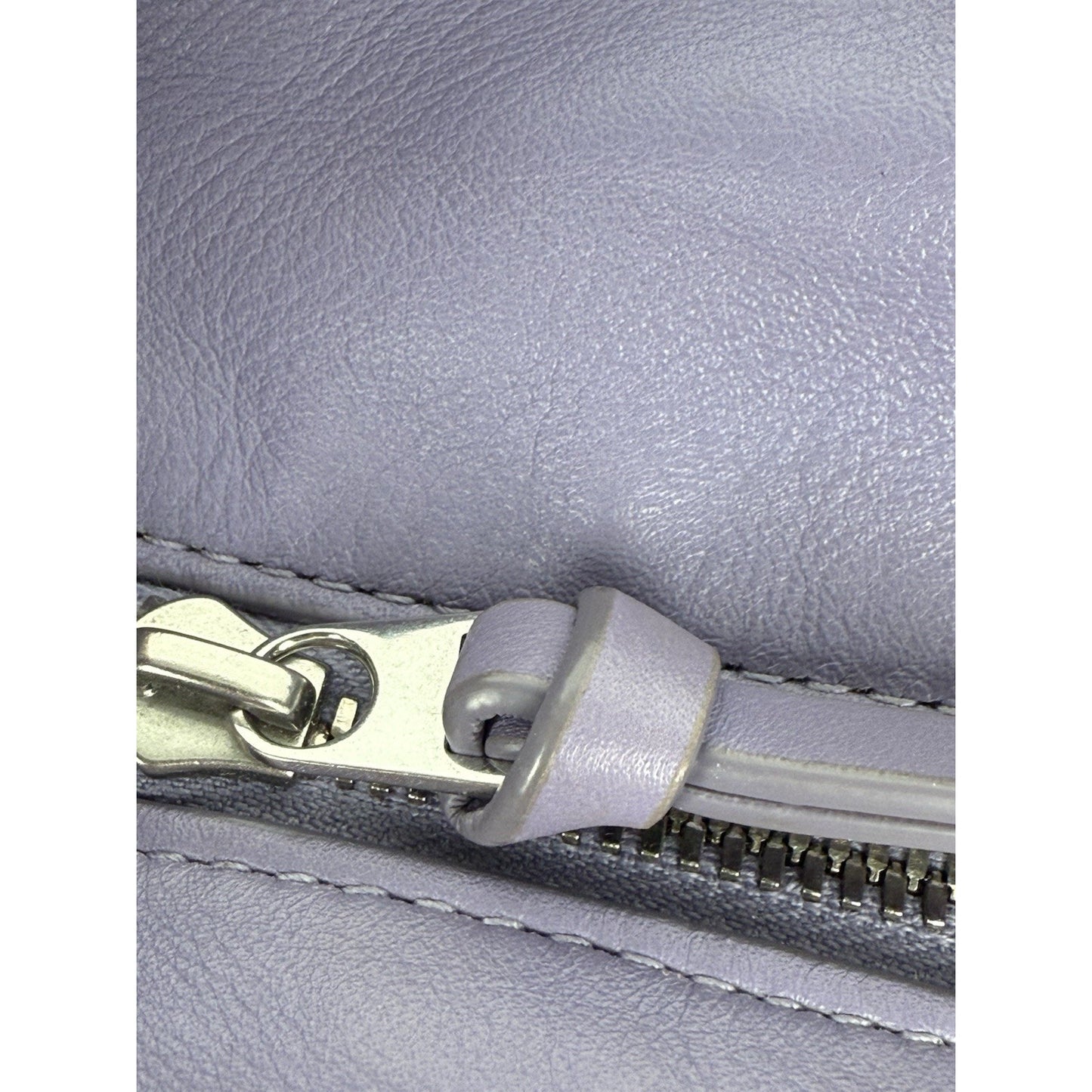 Bottega Veneta Mini Double Knot Purple Leather