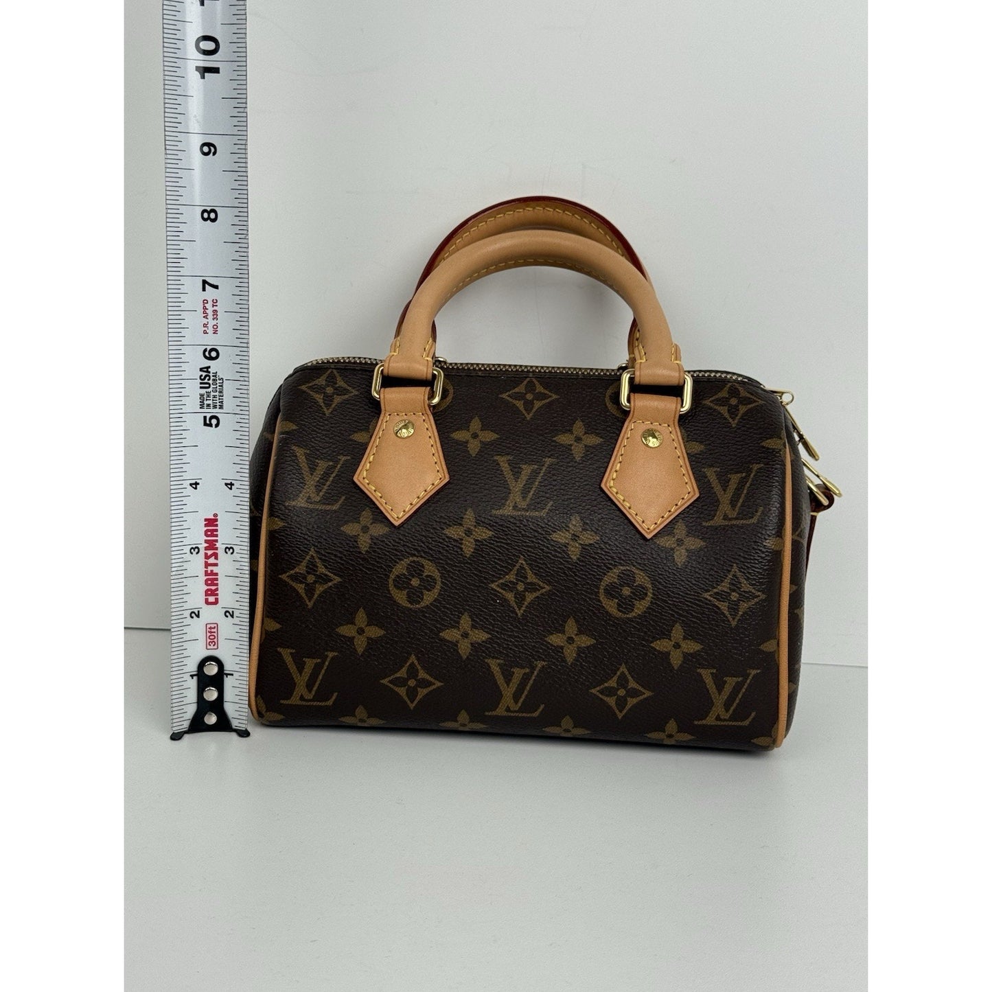 Louis Vuitton Monogram Nano Speedy Handbag