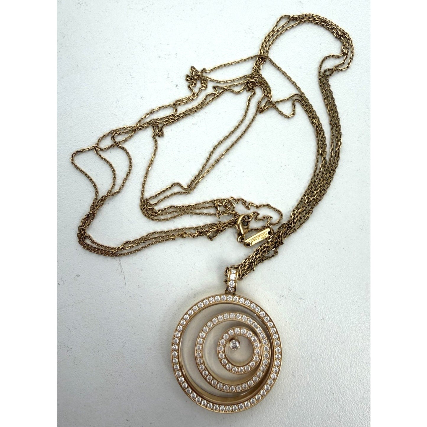 Chopard Happy Spirit Necklace in 18k Yellow Gold