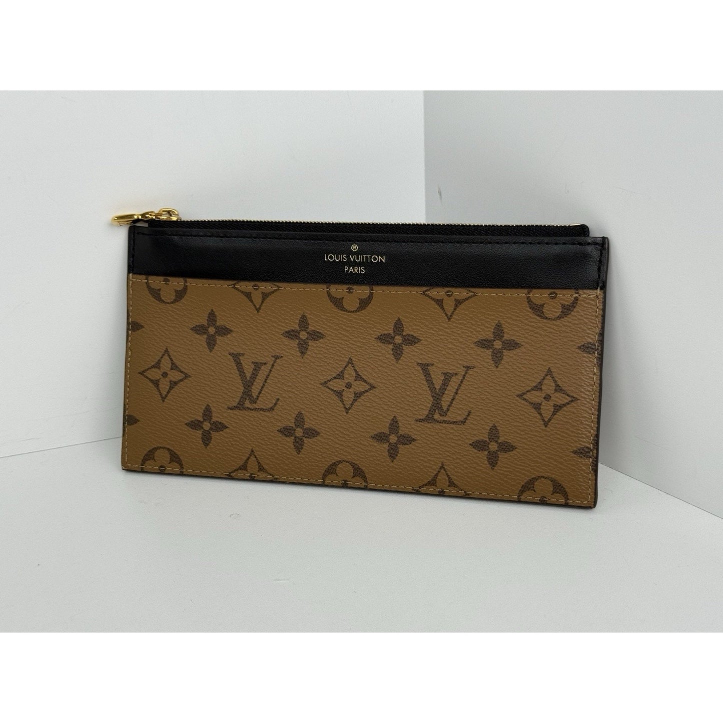 Louis Vuitton Monogram Reverse Slim Purse