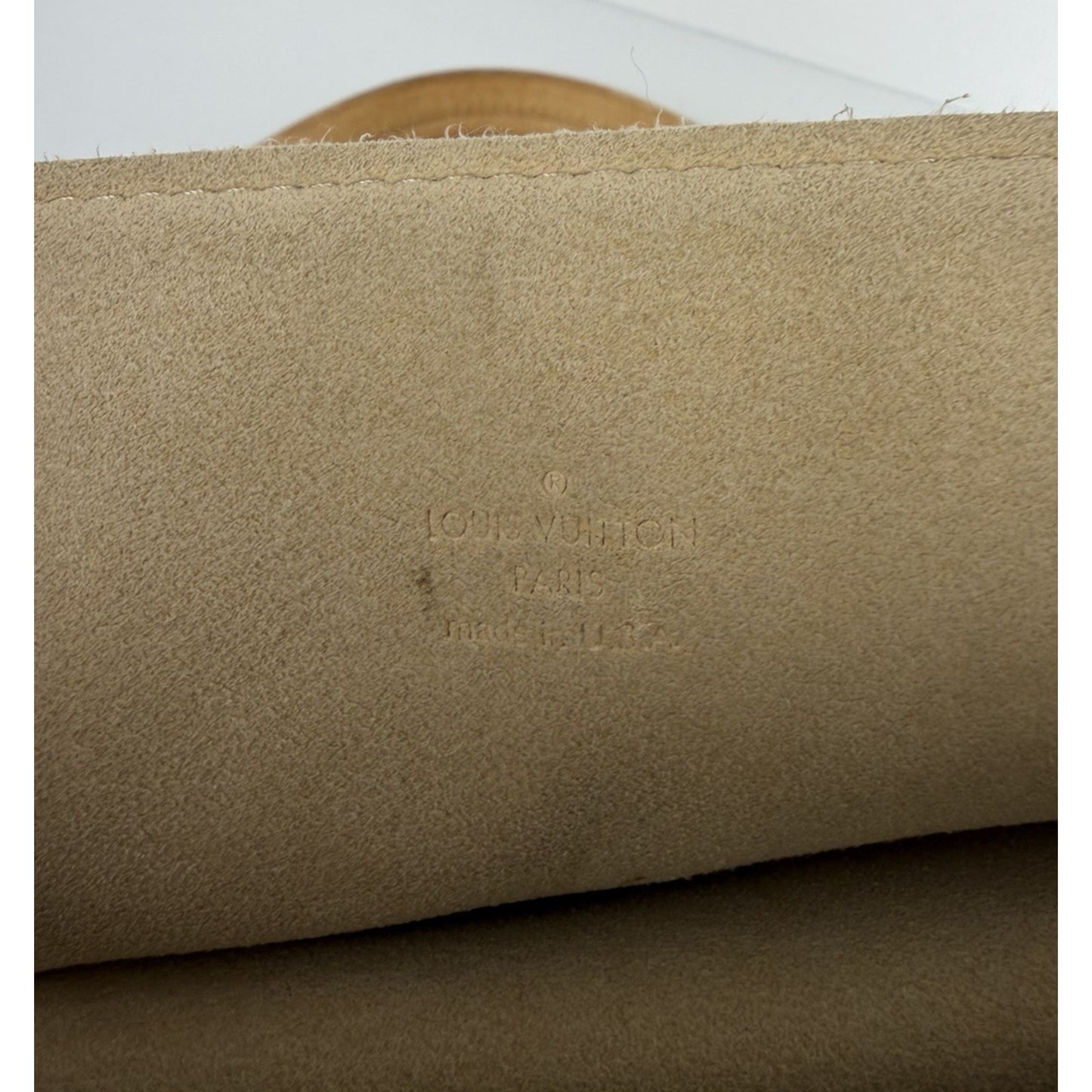 Louis Vuitton Monogram Beverly GM Bag in Brown Coated Canvas 2007 S