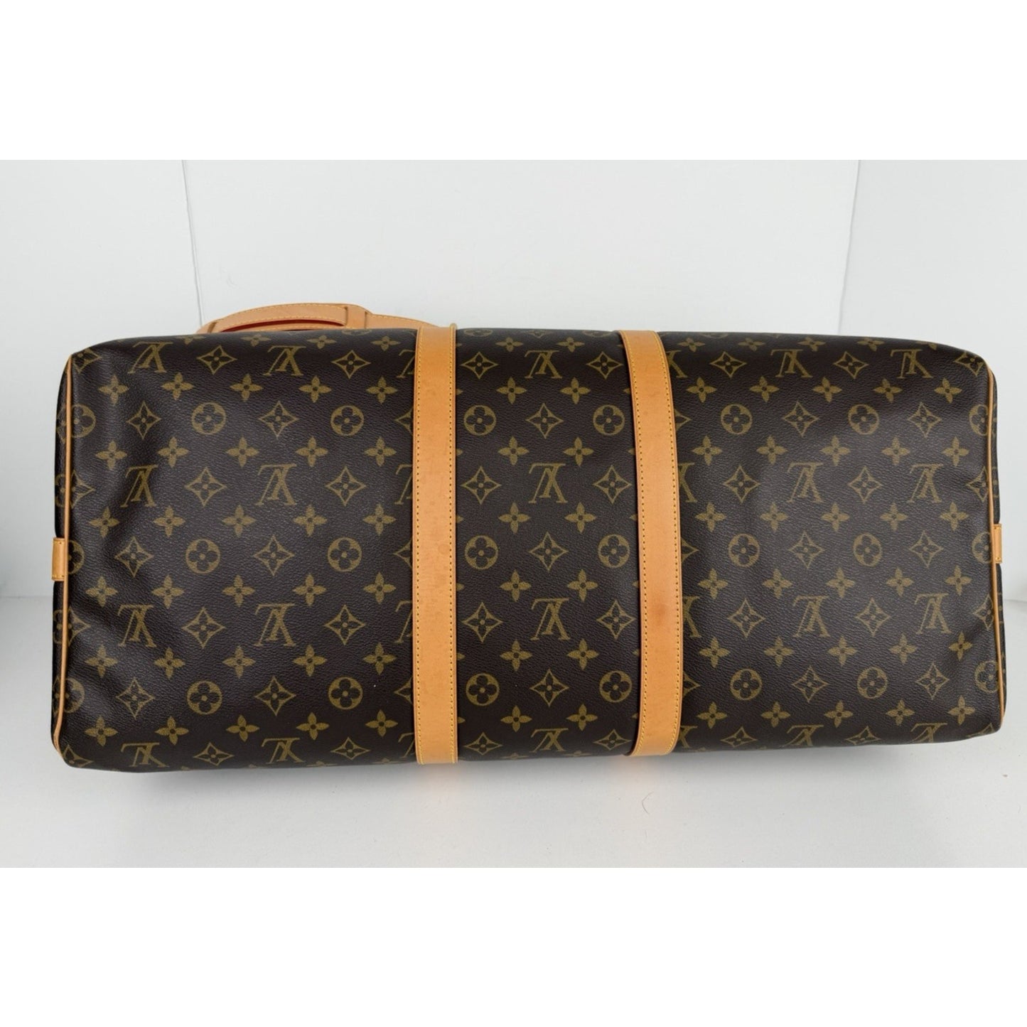 Louis Vuitton Monogram Keepall Travel Duffle Bag 55 in LV Monogram Canvas 2000 S