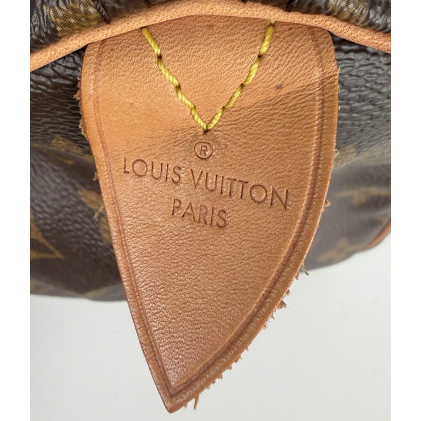 Louis Vuitton Speedy 25 Bag in Brown Coated Canvas Monogram 2019 E-1