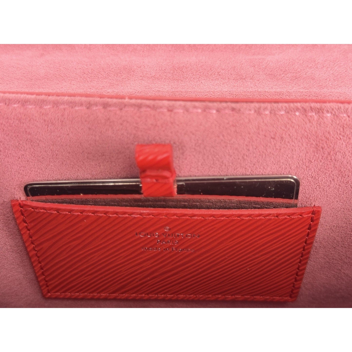 Louis Vuitton Coquelicot Epi Leather Twist MM Shoulder Bag (2019) B4