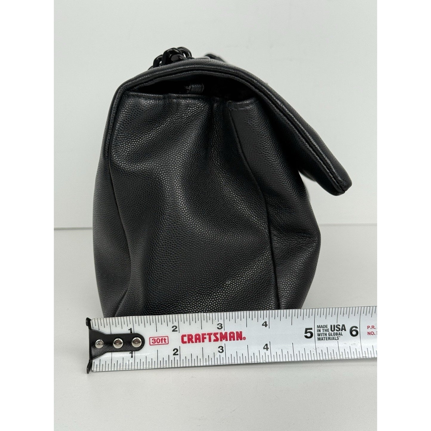 Saint Laurent West Hollywood Leather Handbag Black with Black Hardware