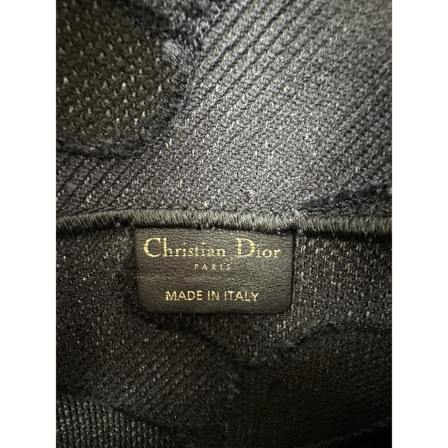 Christian Dior Saddle Belt Bag Mini Canvas Embroidered Camouflage in Blue S07