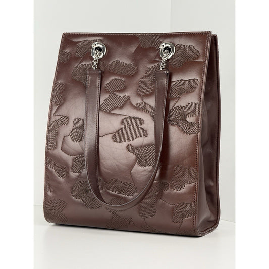 Cartier Panthere Brown Leather Shoulder Bag