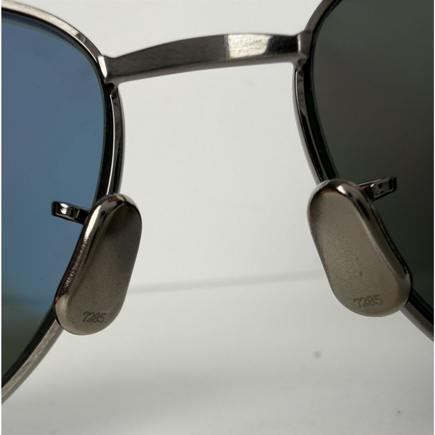 Eyevan 7285 Eyeglasses- Frame in Silver and Black