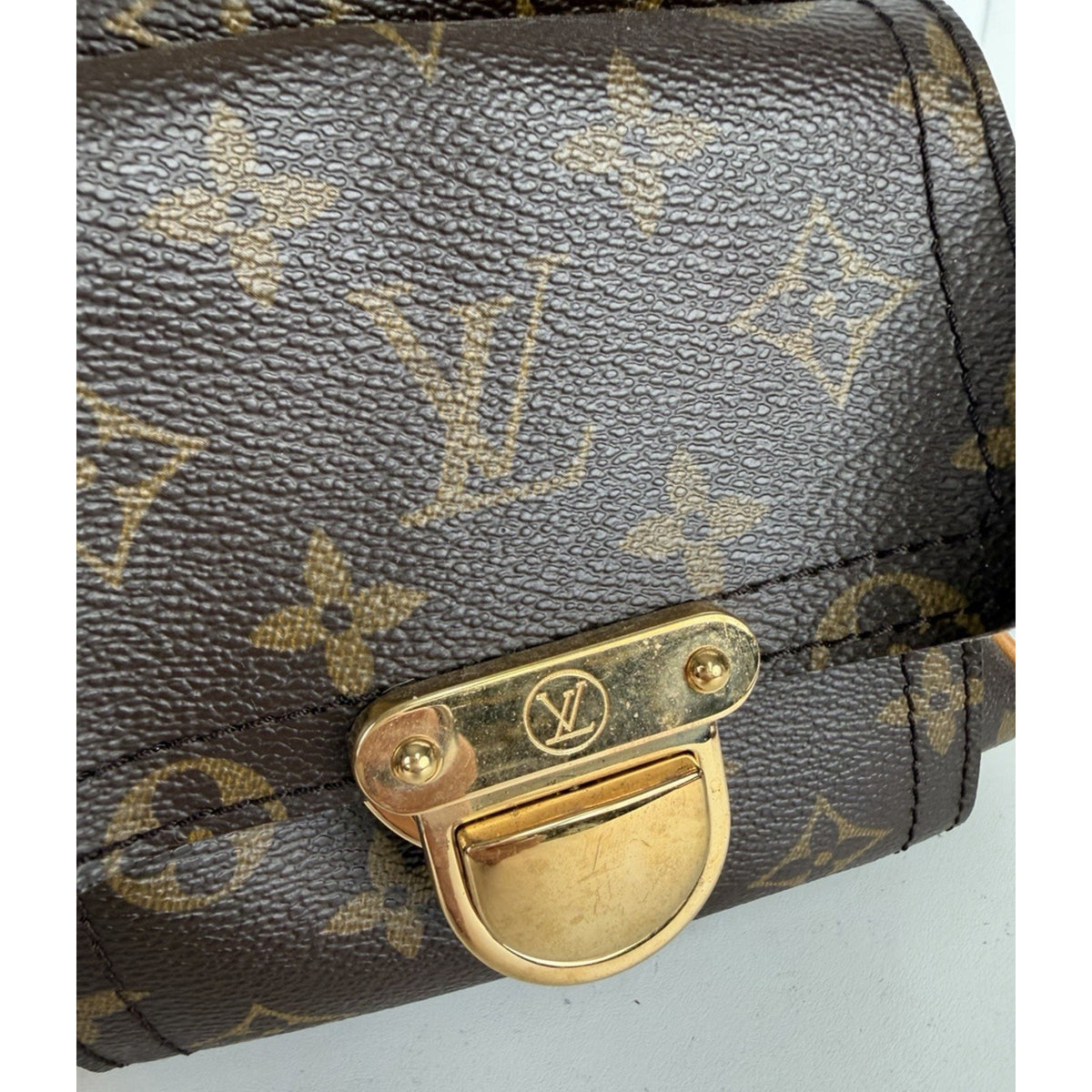 Louis Vuitton Vintage Manhattan Bag GM in Brown Monogram Coated Canvas 2005 S