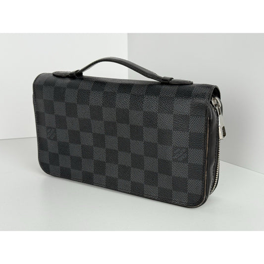 Louis Vuitton Zippy XL Damier Graphite Travel Case Long Wallet
