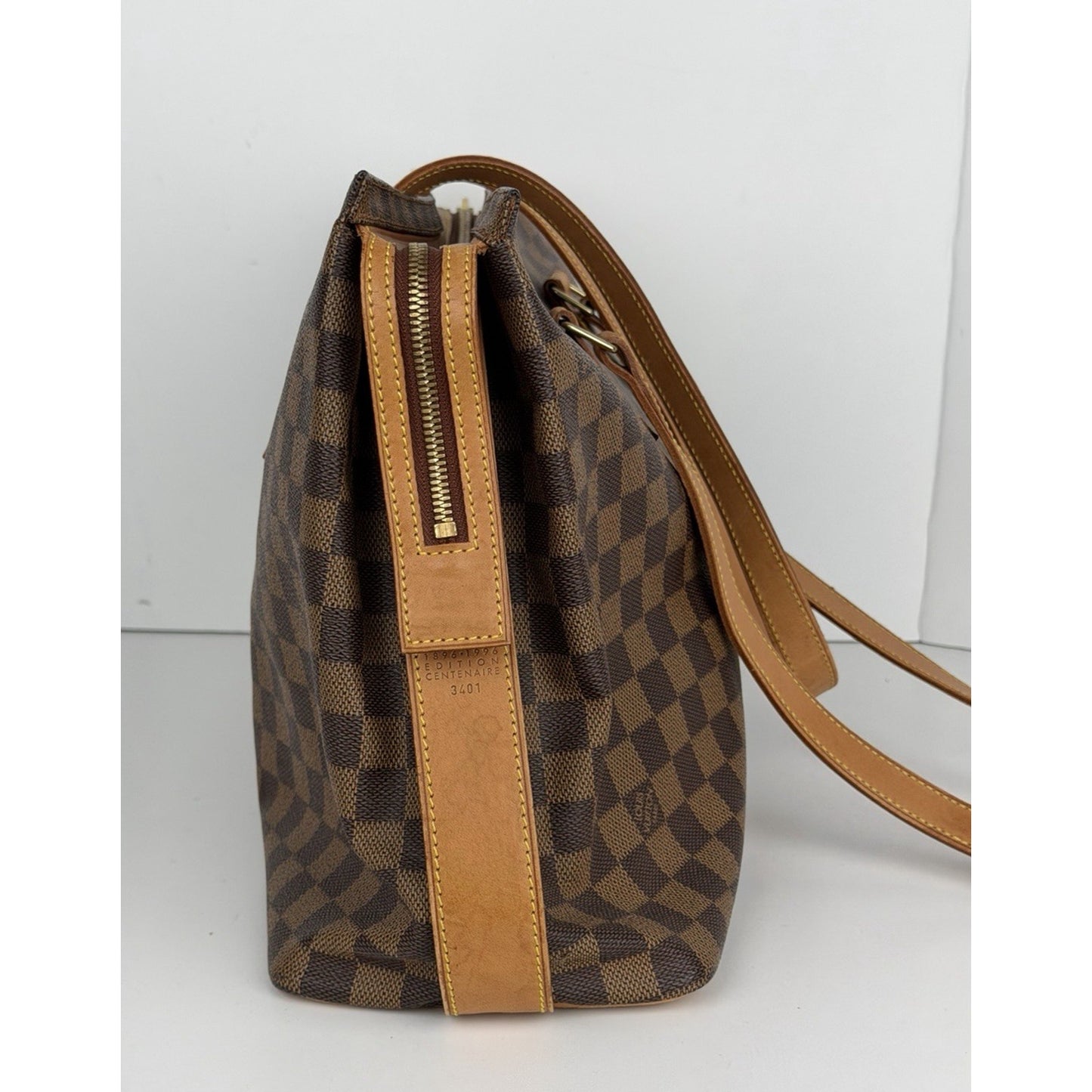 Louis Vuitton Columbine Tote Bag Centenaire Collection 1996 in Damier Ebene S