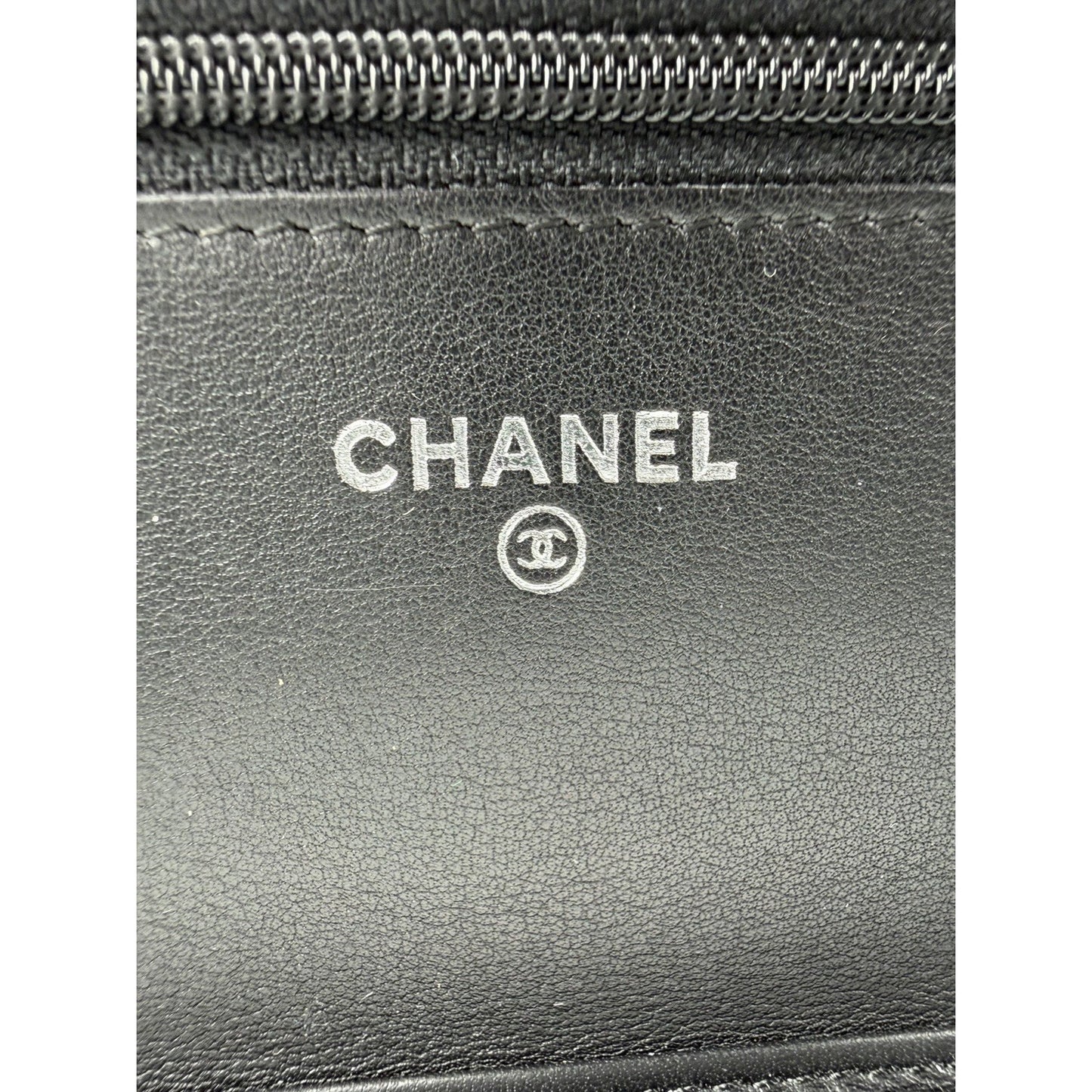 Chanel Camellia Wallet On Chain Bag in Black Patent Leather 2010-2011 B-2
