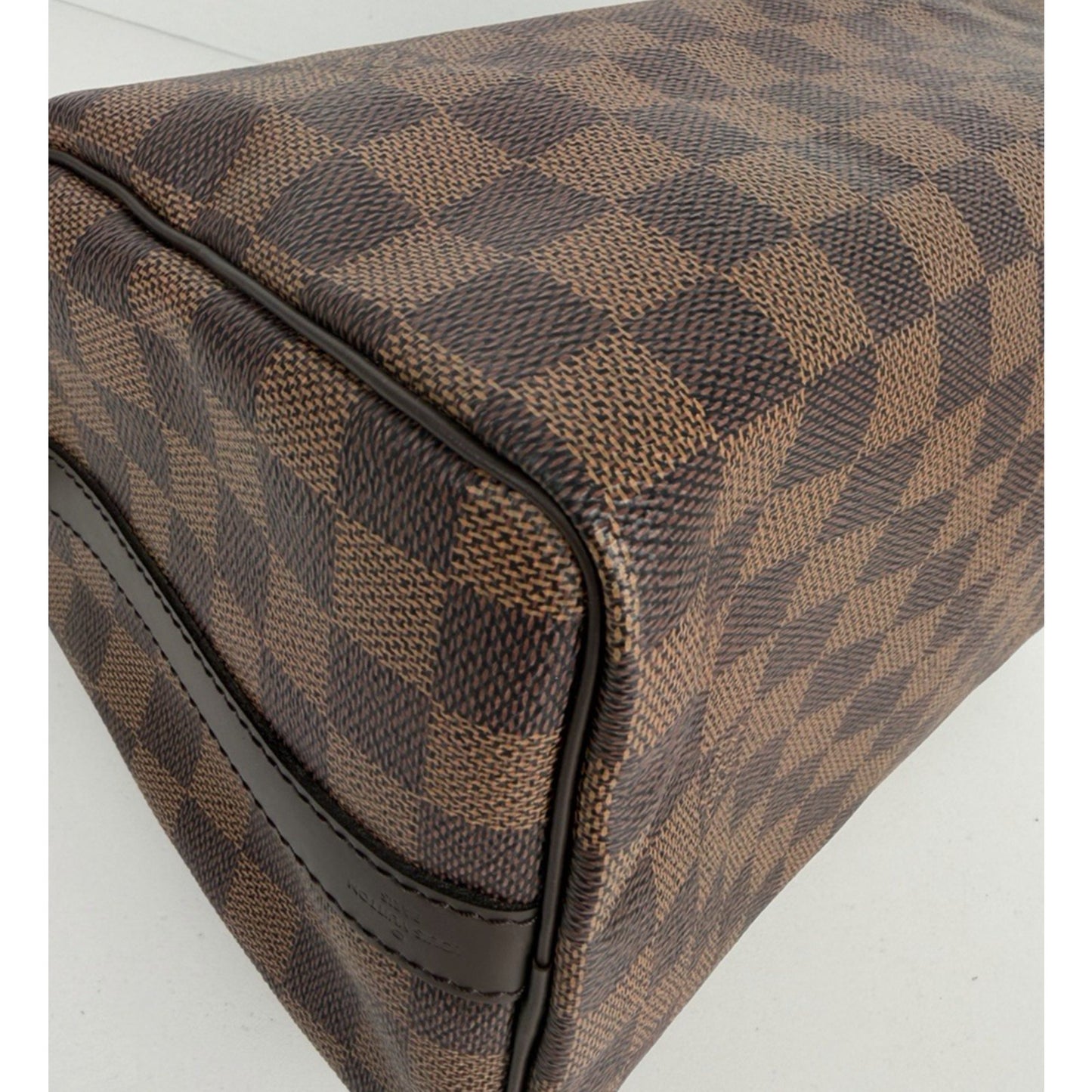 Louis Vuitton Speedy Bandouliere 25 Handbag in Damier Ebene Coated Canvas NFC F1