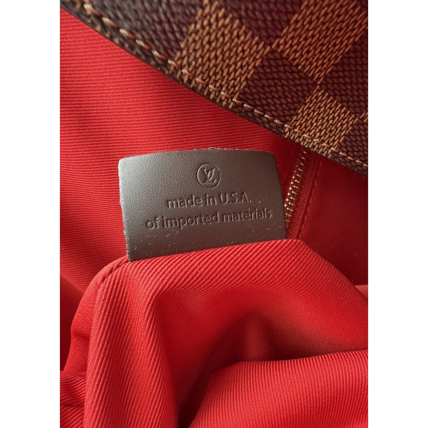 Louis Vuitton Damier Ebene Graceful MM Handbag in Brown Canvas 2020 C6