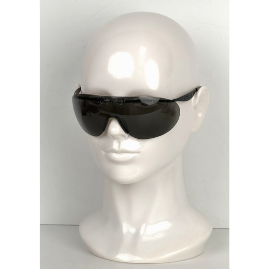 Gucci GG1656S 001 Sunglasses in Black Metal Frame and Grey Tinted Lenses