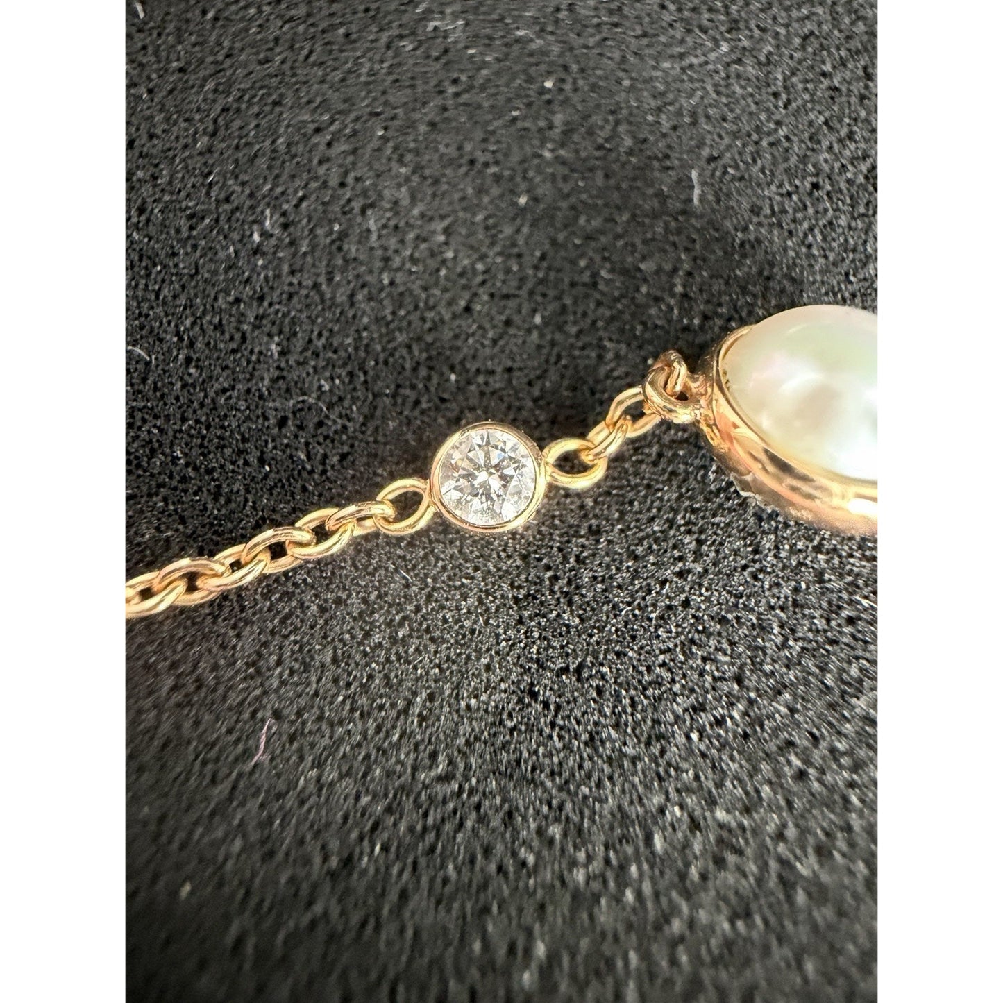 Piaget Bracelet Possession Mother of Pearl Bead Diamond 18k Rose Gold