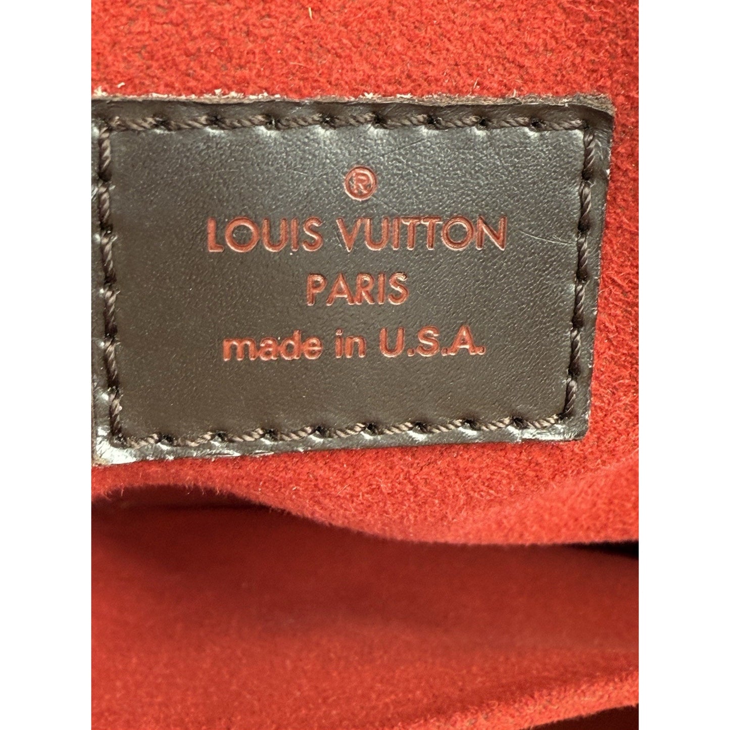 Louis Vuitton Damier Ebene Trevi GM Brown Canvas
