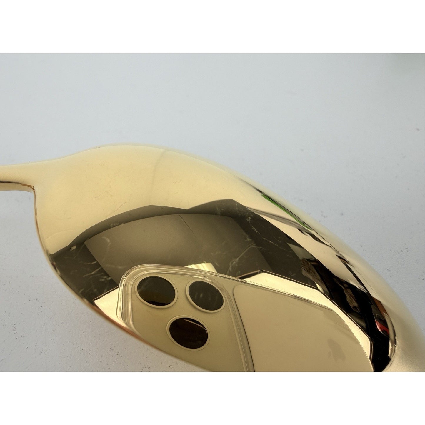 Hermes Grand Attelage Gold-Plated Dinner Spoon K1