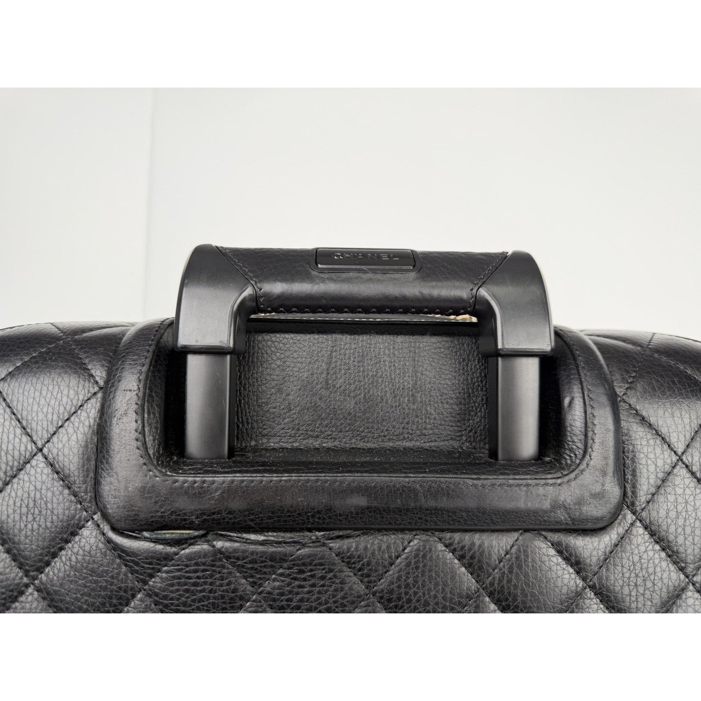 Chanel Quilted Coco Case Trolley in Black Leather