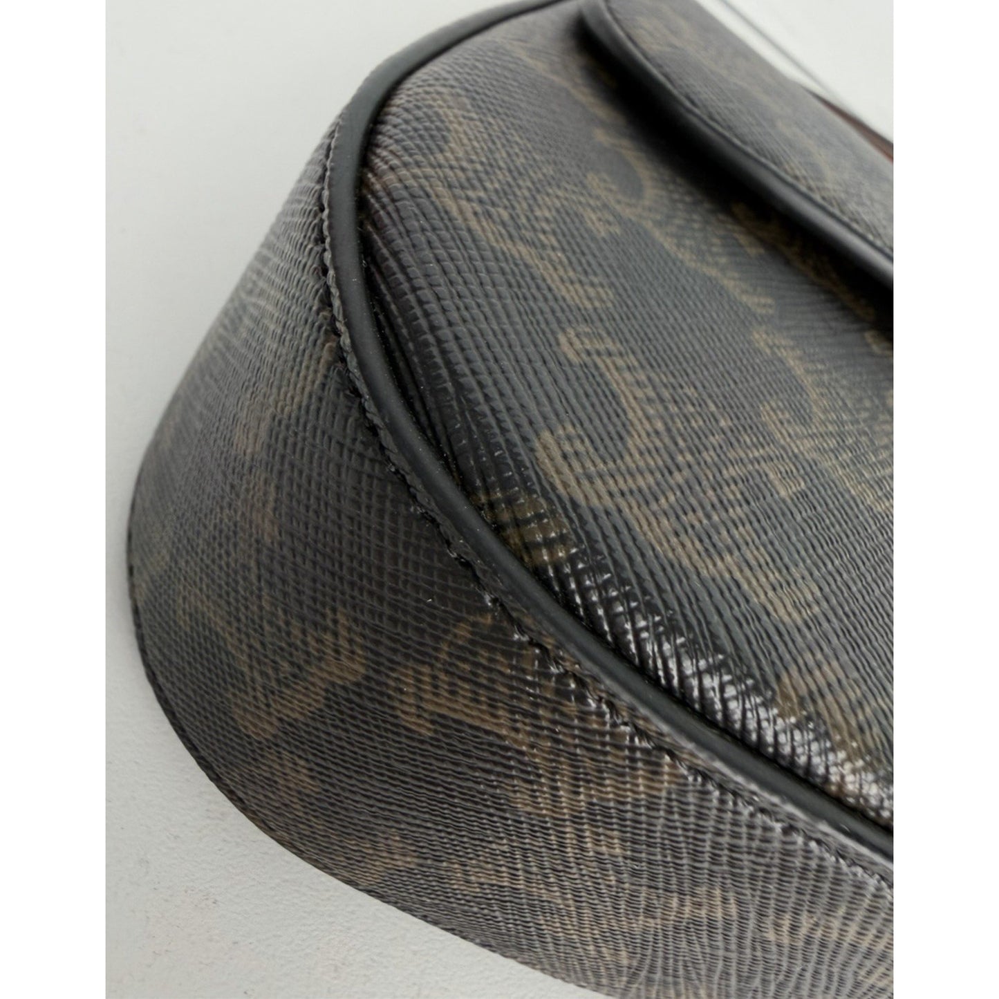 Celine Lola Triomphe Bag Coated Canvas and Calfskin & Gold-Tone Hardware B-2