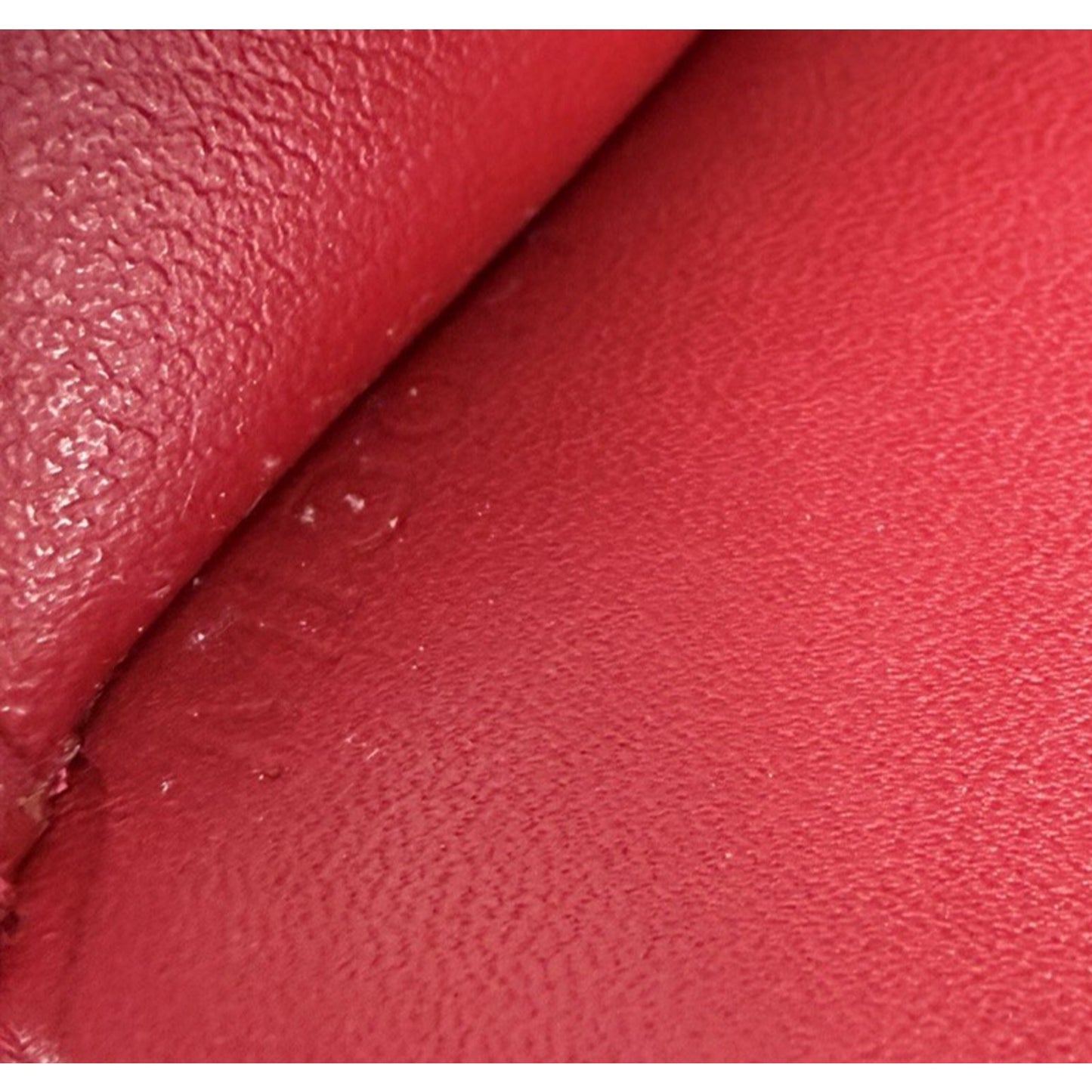 Louis Vuitton LV Monogram Vernis Patent Leather French Purse Wallet in Red 2007