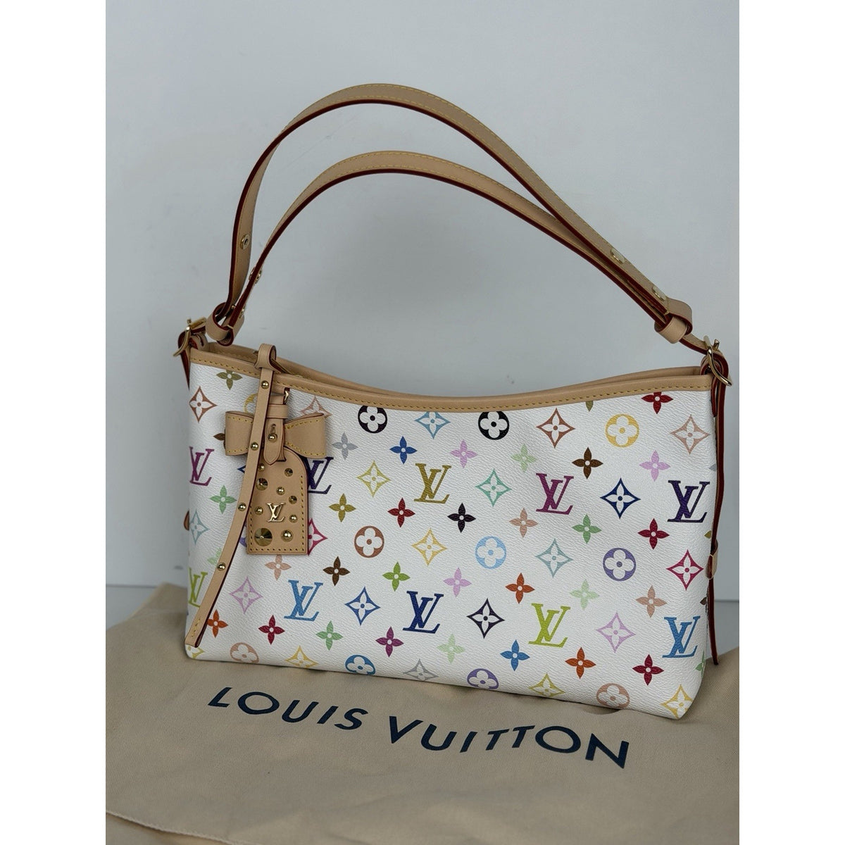 Louis Vuitton x Takashi Murakami CarryAll Bag East West in Multicolore NFC B-9