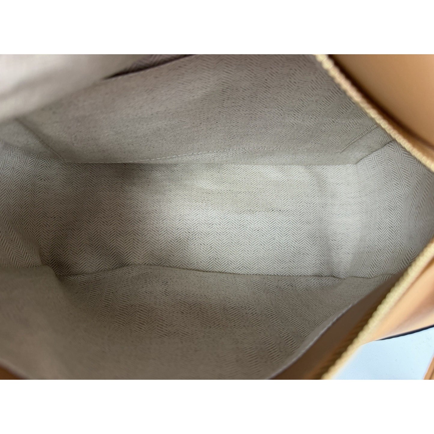 LOEWE Puzzle Edge Small Bag in Brown and Black Calfskin Leather B1
