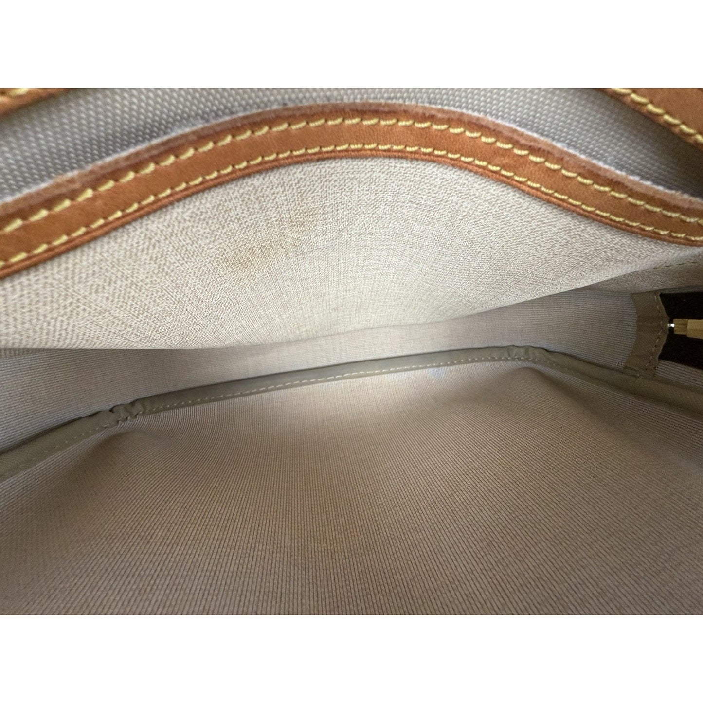 Louis Vuitton Monogram Reporter PM Crossbody Bag in Brown Coated Canvas 2004 S13