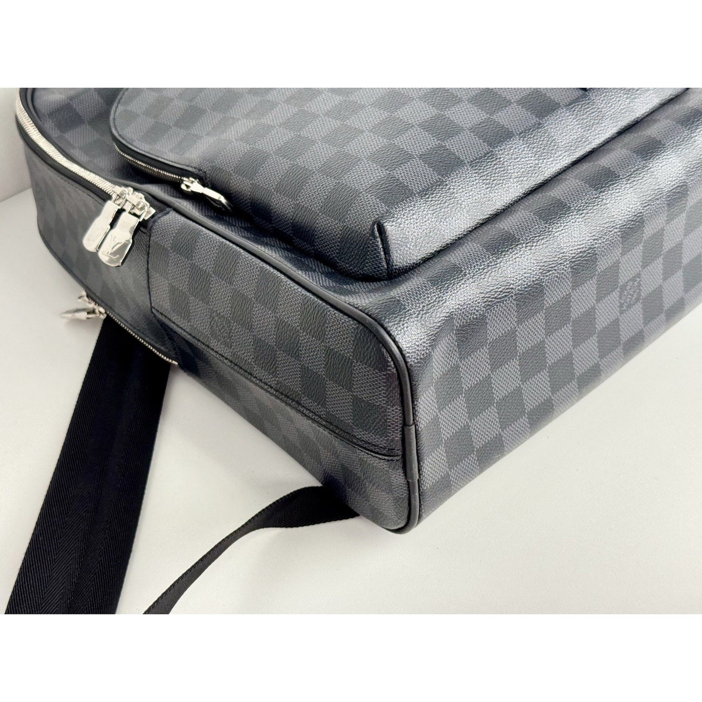 LAYAWAY Louis Vuitton Avenue Backpack in Damier Graphite Canvas with Silver Hardware