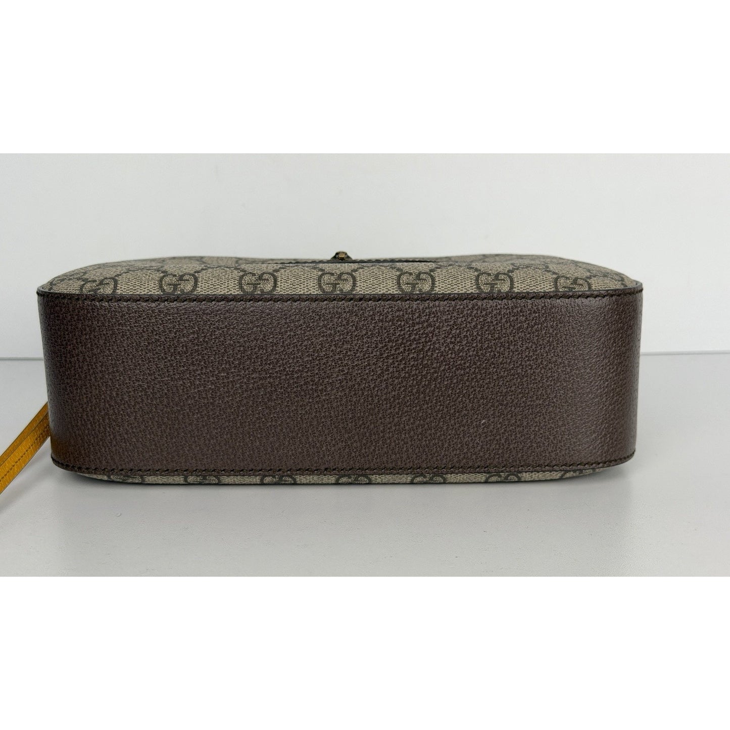 Gucci Neo Vintage GG Supreme Camera Messenger Bag Coated Canvas & Leather Tag S