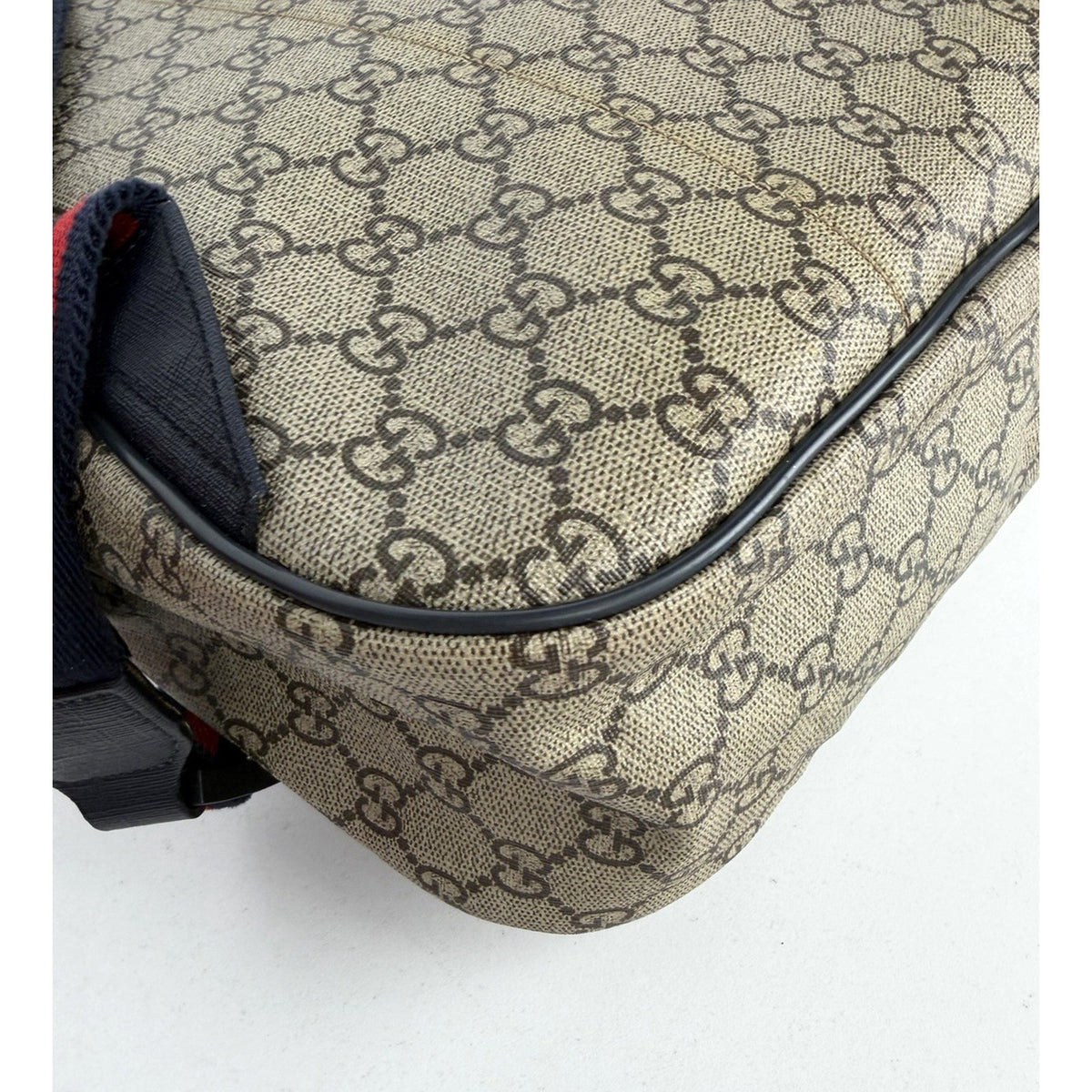 Gucci Animalium Children's Backpack in Brown GG Supreme Monogram Coated Canvas S