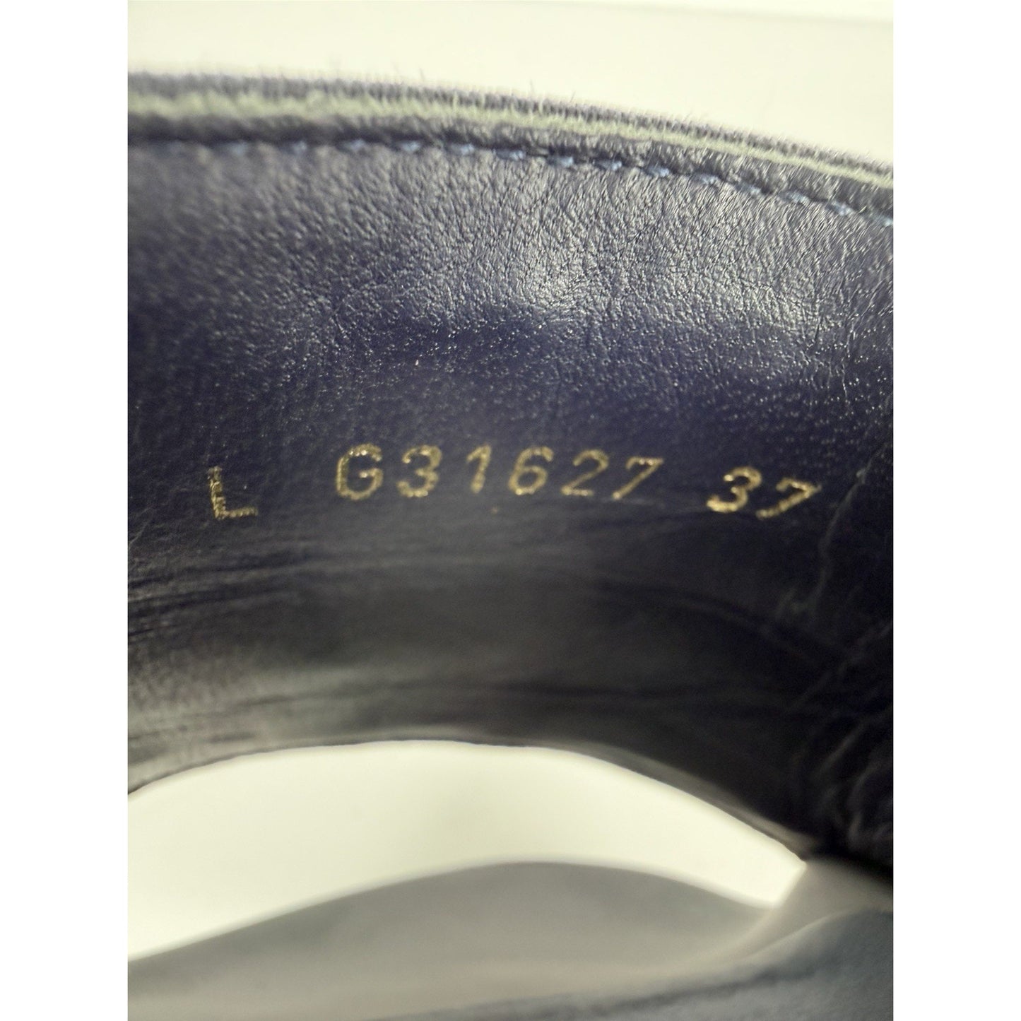 Chanel Interlocking CC Chain Slides in Dark Navy Satin Size EU 37