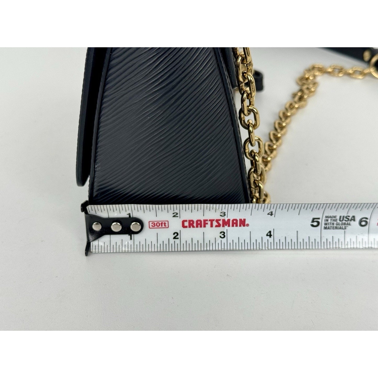 Louis Vuitton Twist MM Bag Black Epi Leather