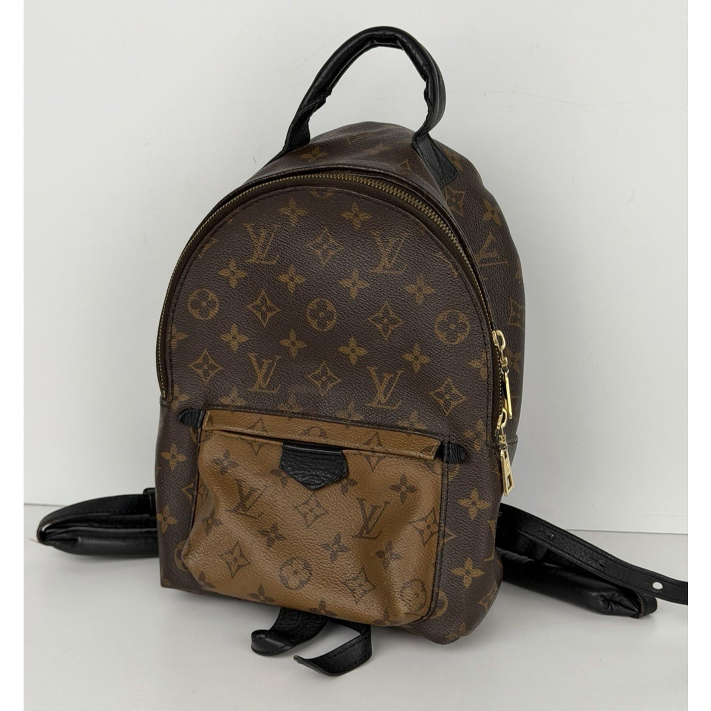 Louis Vuitton Palm Springs Reverse Monogram Backpack PM Coated Canvas 2019 S09