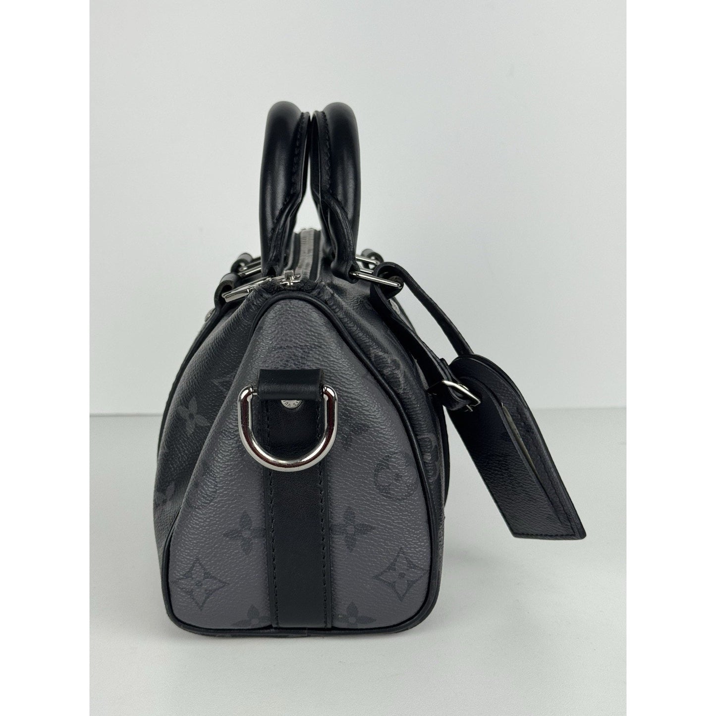 Louis Vuitton Keepall Bandouliere 25 Monogram Eclipse Canvas Bag B-2