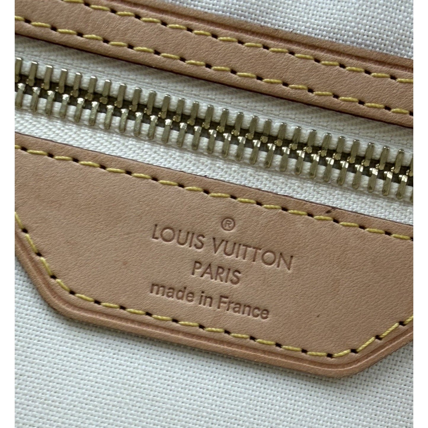 Louis Vuitton Beach Cabas PM Tote Bag in Damier Azur Coated Canvas 2012 E-8
