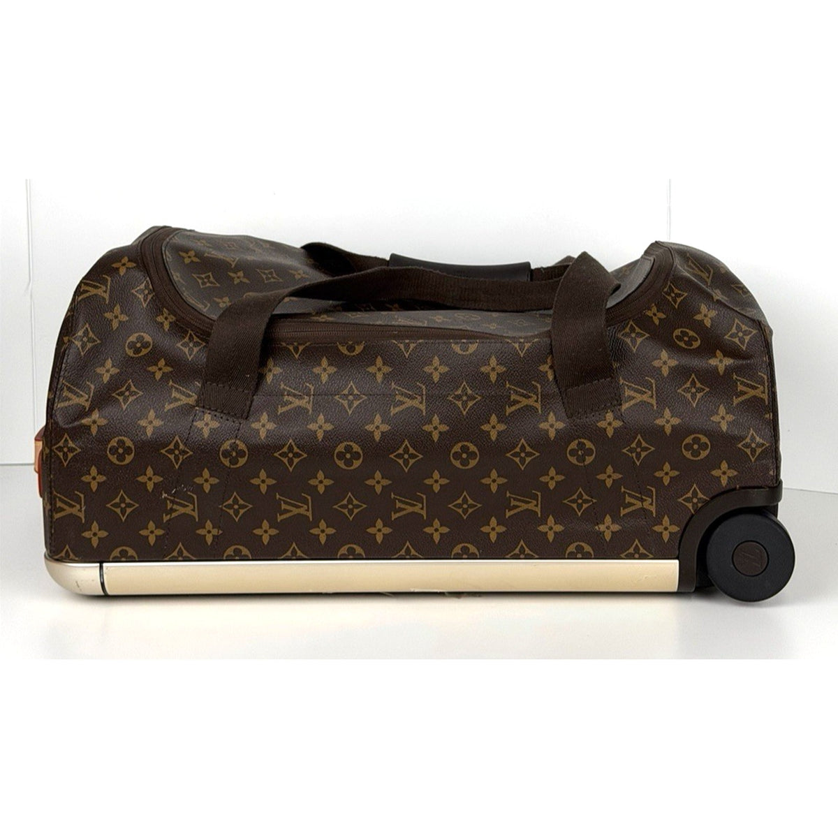 Louis Vuitton Monogram Horizon Soft Duffle 55 Bag Monogram Brown Canvas 2020 S