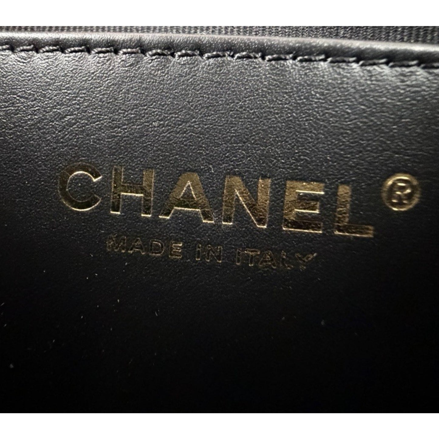 Chanel Quilted Mini Flap Bag in Black Grained Lambskin with Gold HW 2022 E8