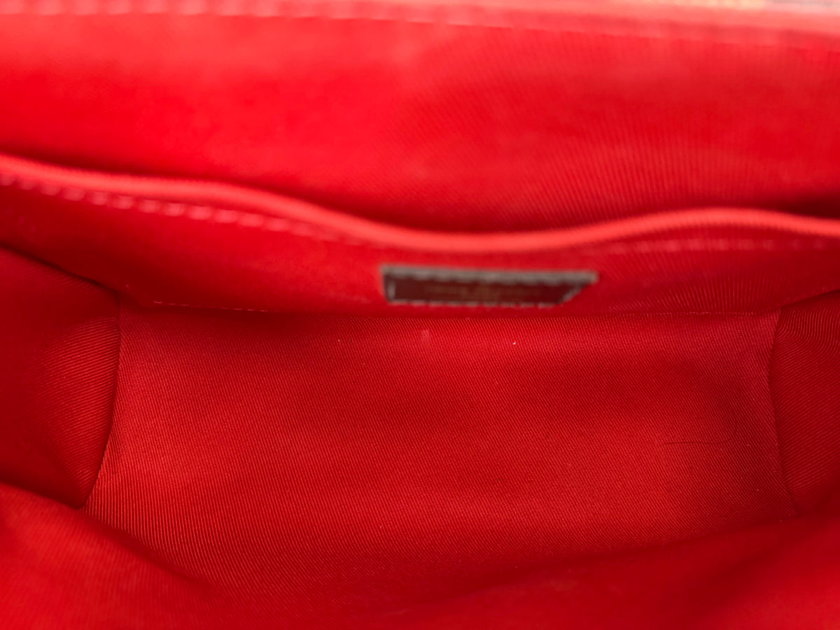 Louis Vuitton Croisette Handbag in Damier Ebene Coated Canvas NFC YE6