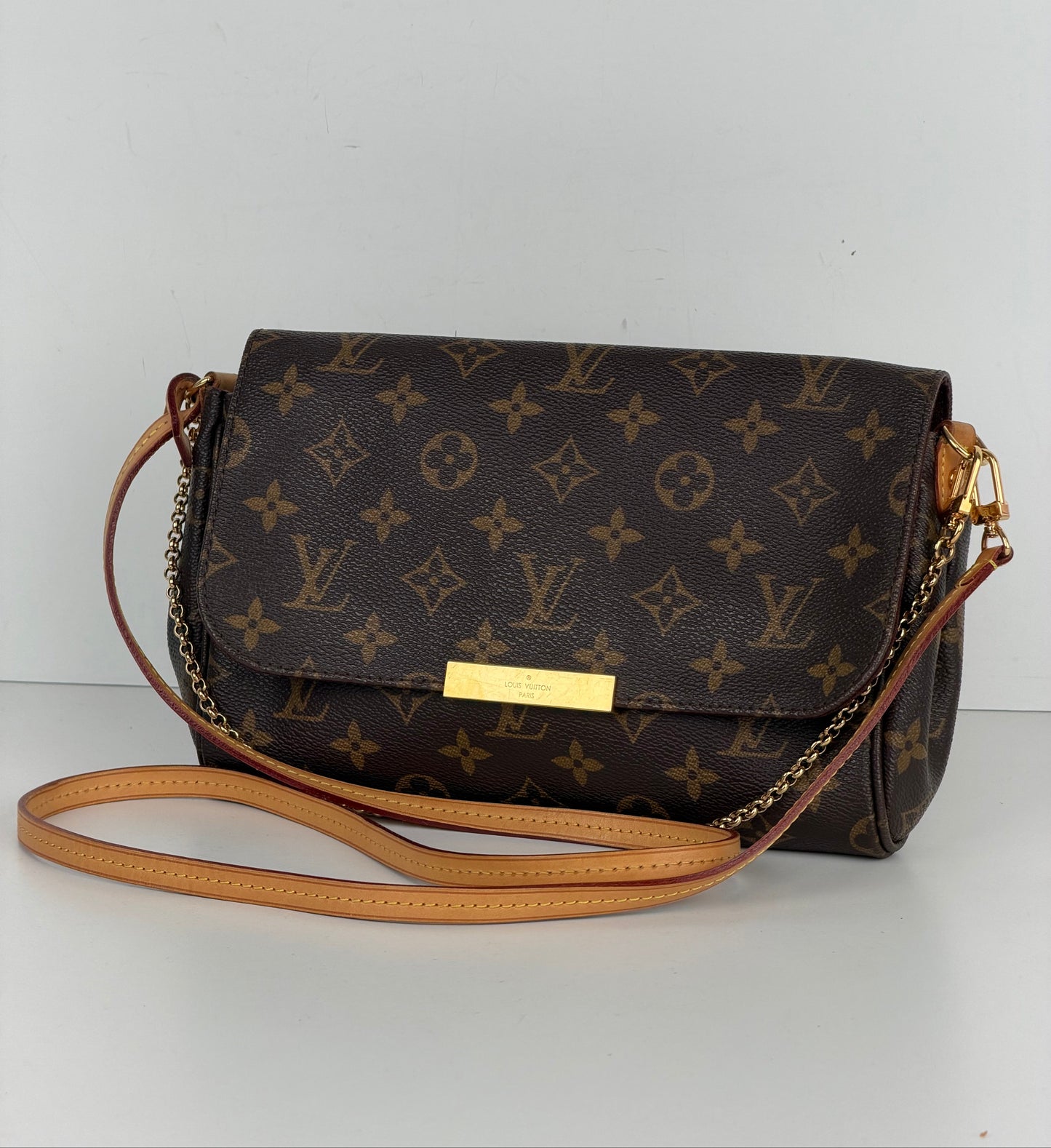 Louis Vuitton Favorite Bag MM in Brown LV Monogram Coated Canvas 2013 YS-10