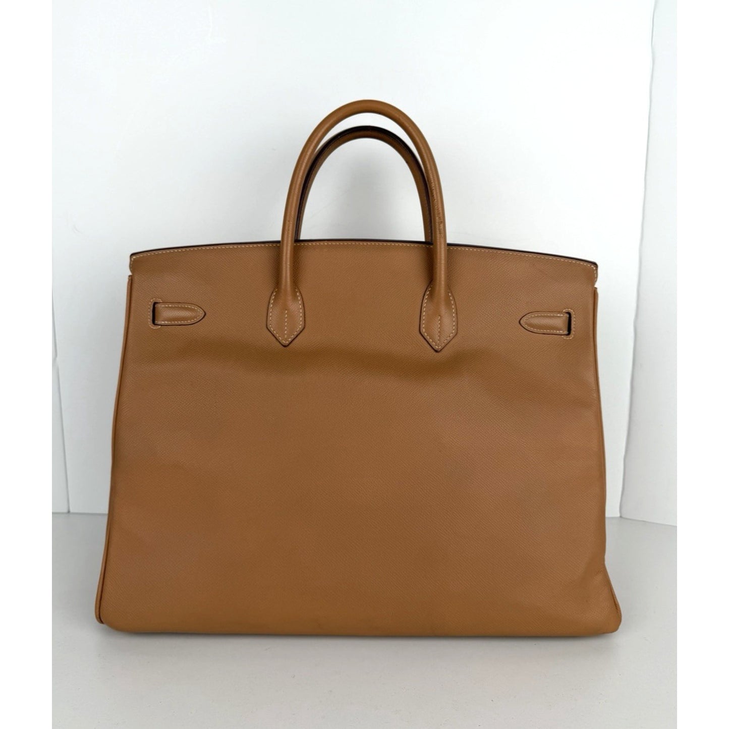 Hermès Birkin 40 Handbag Vintage in Gold Togo Leather 1999 C-7