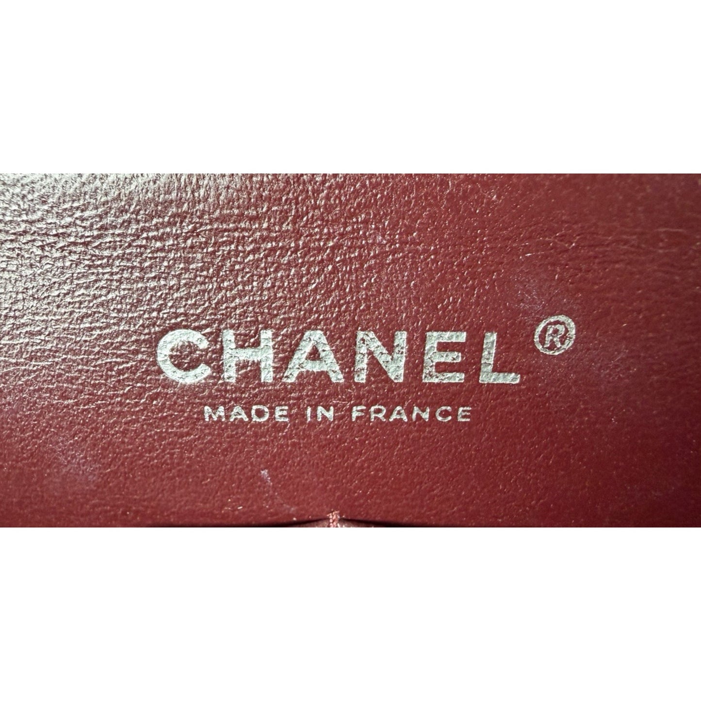 Chanel Classic Double Flap Bag Medium Black Leather Silver Hardware 2008-2009 U3