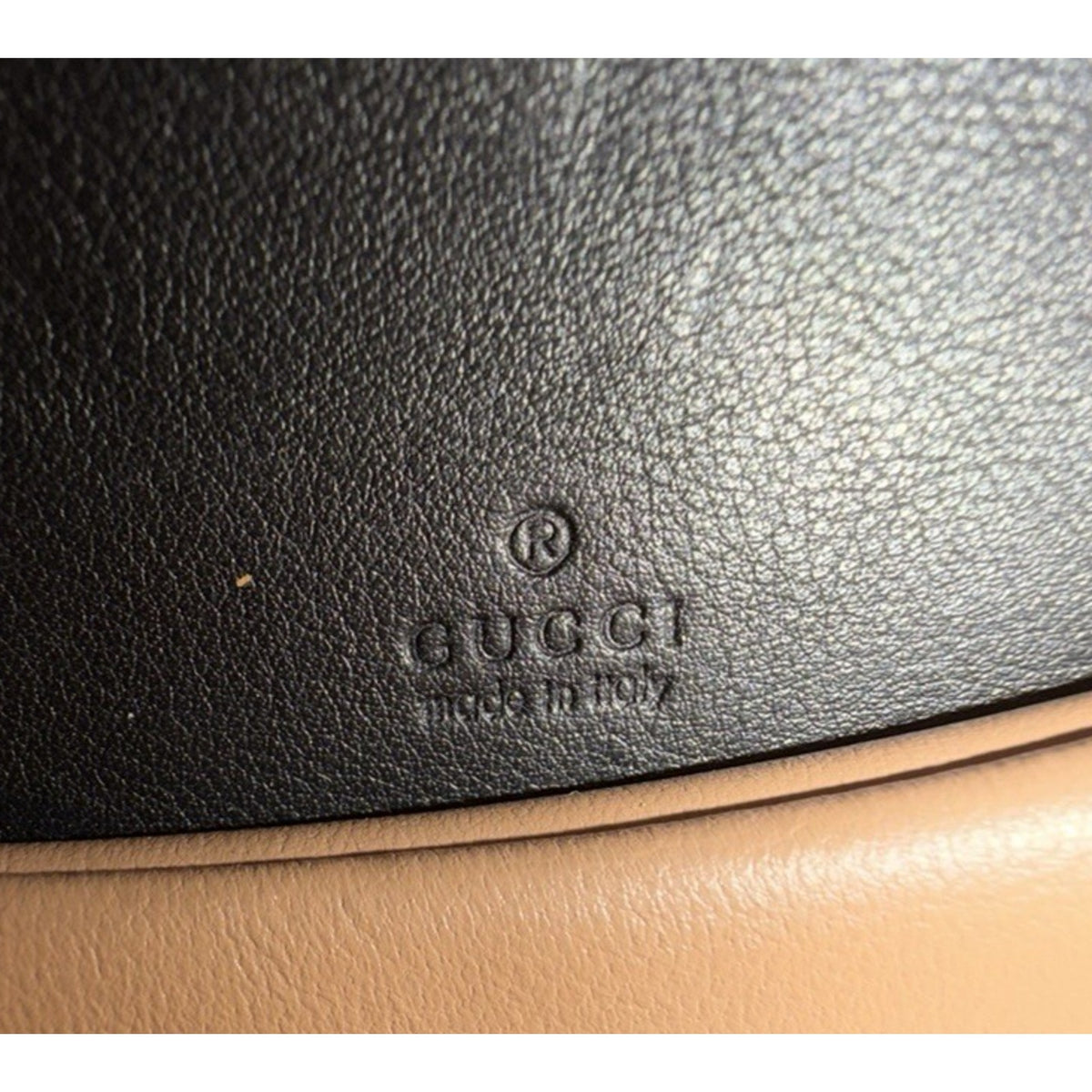 Gucci Bamboo 1947 Mini Top Handle Bag in Black Patent Leather S-19